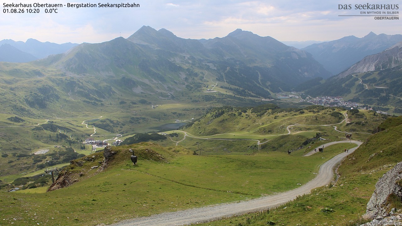 Archiv Foto Webcam Obertauern: Seekarspitz top station