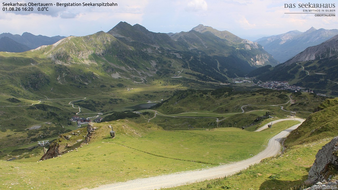 Archiv Foto Webcam Obertauern: Seekarspitz top station