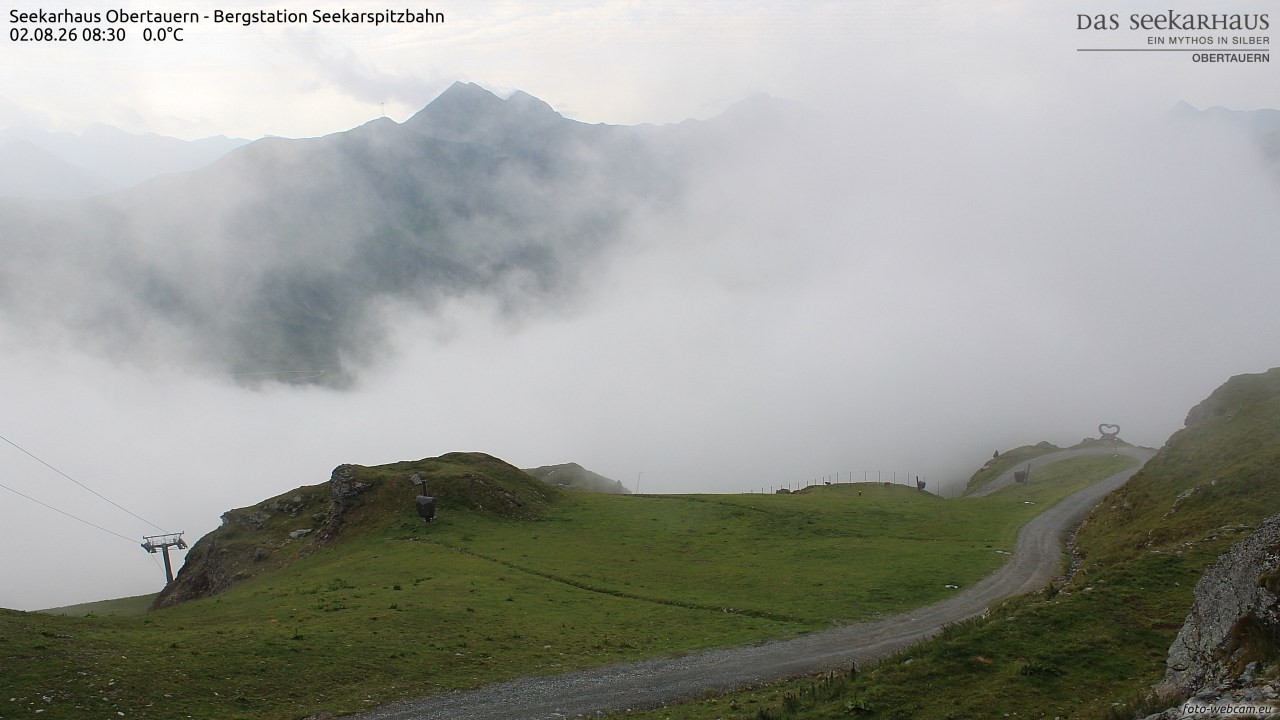 Archiv Foto Webcam Obertauern: Seekarspitz top station