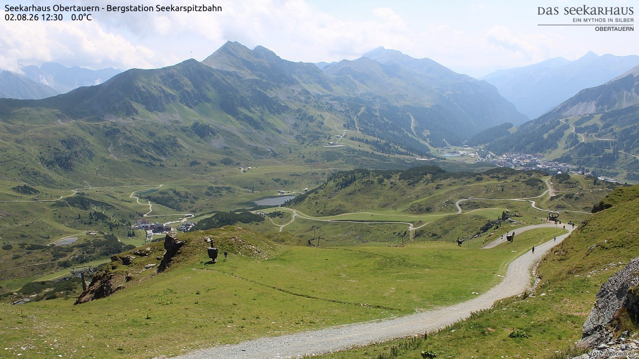 Archiv Foto Webcam Obertauern: Seekarspitz top station