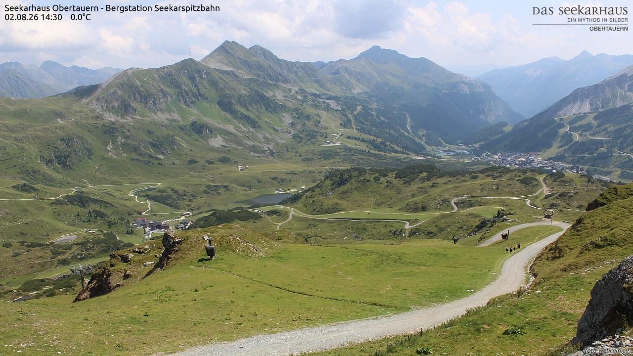 Archiv Foto Webcam Obertauern: Seekarspitz top station