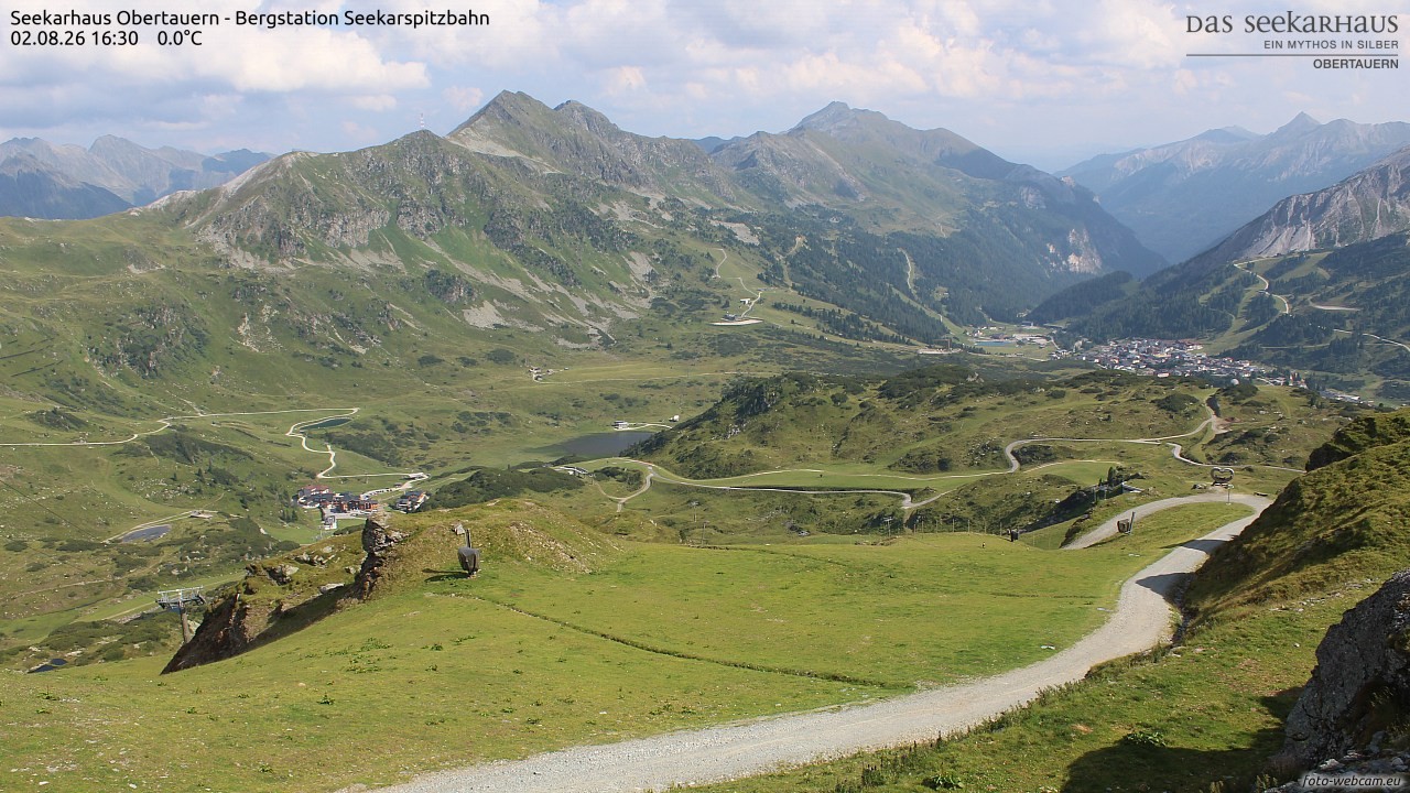 Archiv Foto Webcam Obertauern: Seekarspitz top station