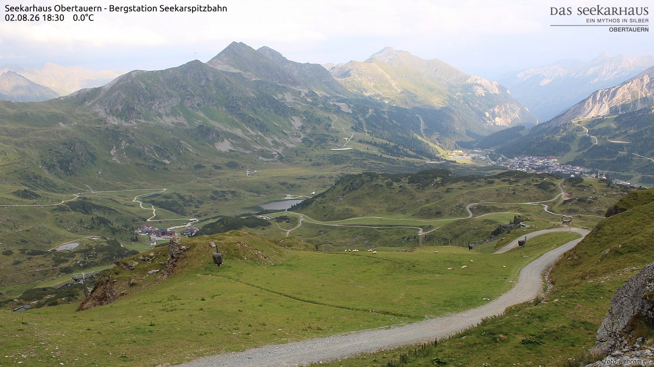 Archiv Foto Webcam Obertauern: Seekarspitz top station
