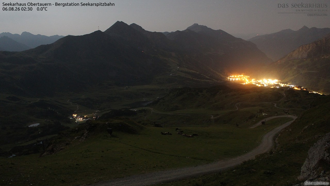 Archived image Webcam View Seekarspitz top station