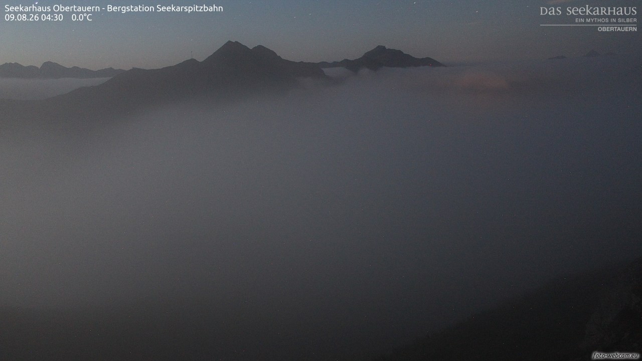 Archiv Foto Webcam Obertauern: Seekarspitz top station