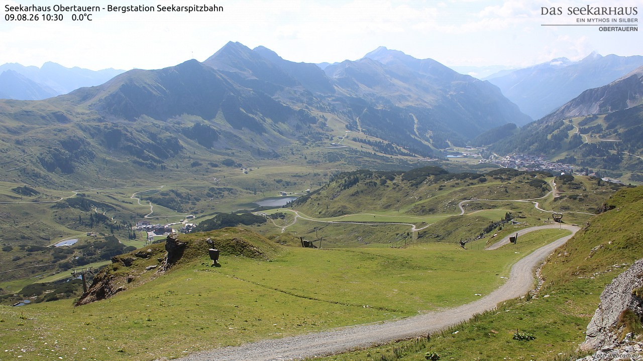 Archiv Foto Webcam Obertauern: Seekarspitz top station