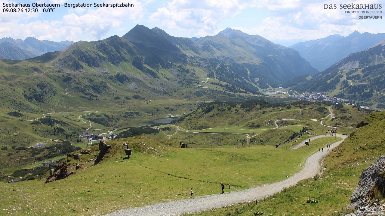 Archiv Foto Webcam Obertauern: Seekarspitz top station
