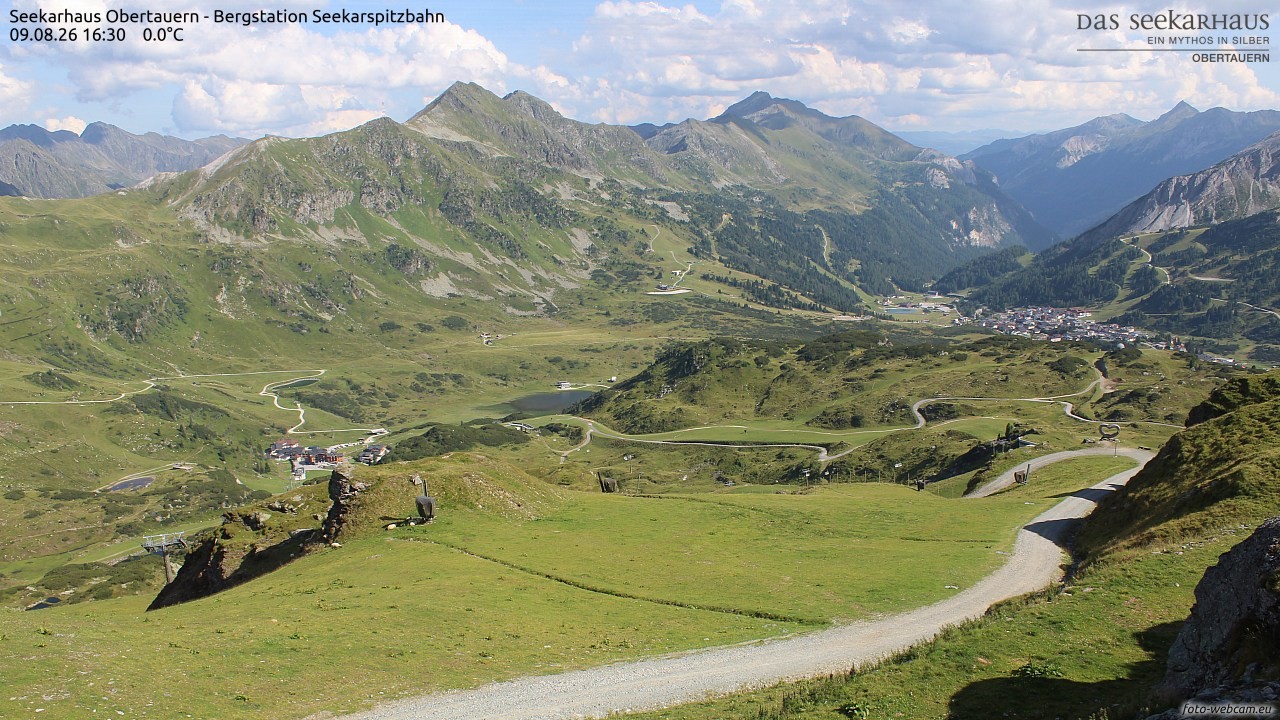 Archiv Foto Webcam Obertauern: Seekarspitz top station