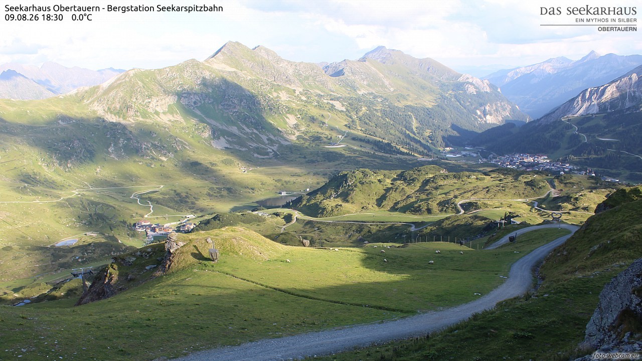 Archiv Foto Webcam Obertauern: Seekarspitz top station