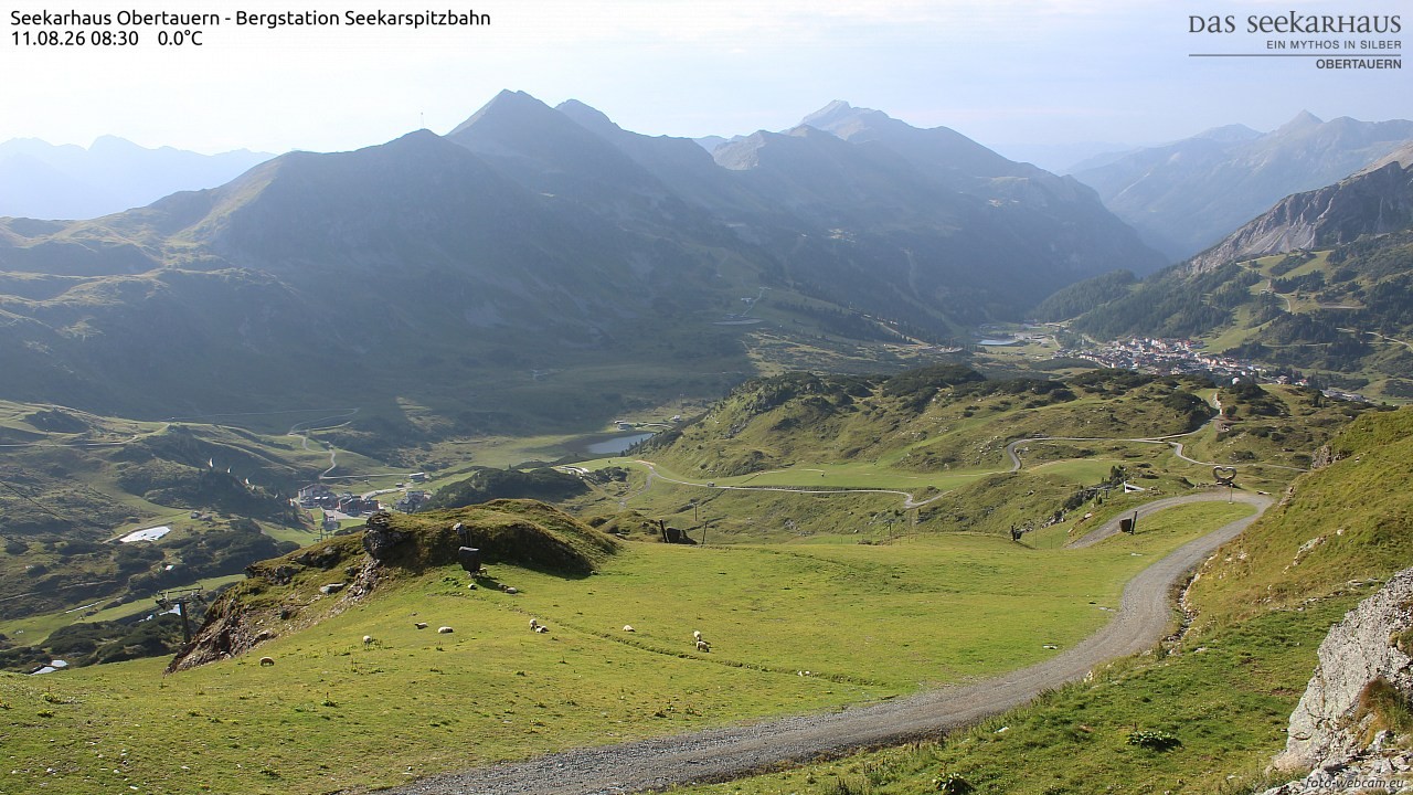Archived image Webcam View Seekarspitz top station