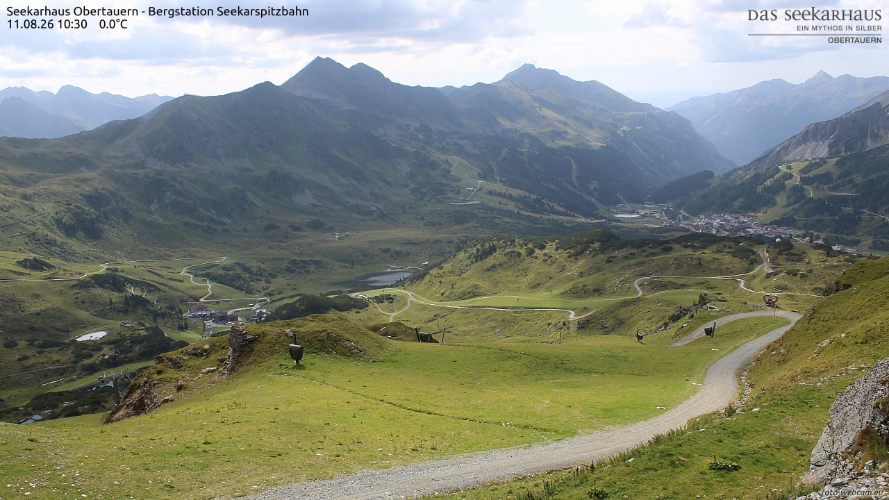 Archiv Foto Webcam Obertauern: Seekarspitz top station