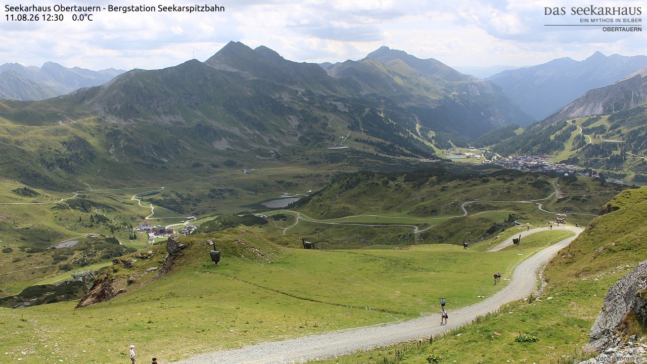 Archiv Foto Webcam Obertauern: Seekarspitz top station
