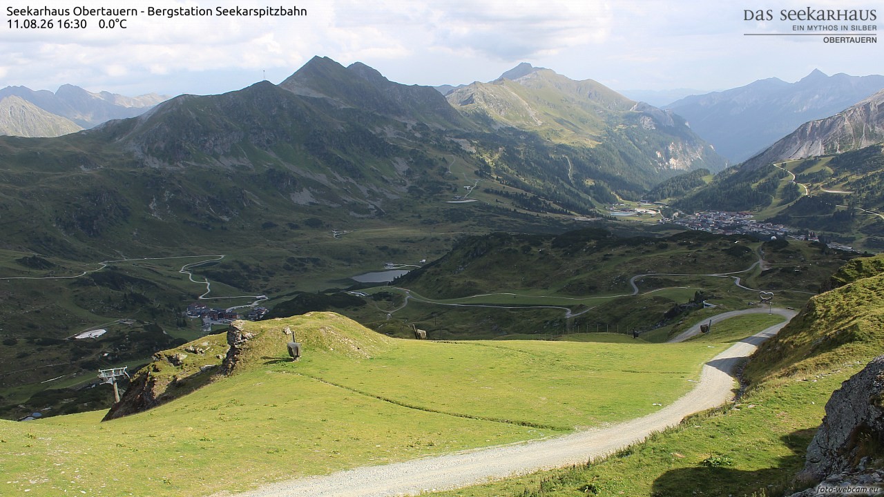 Archiv Foto Webcam Obertauern: Seekarspitz top station