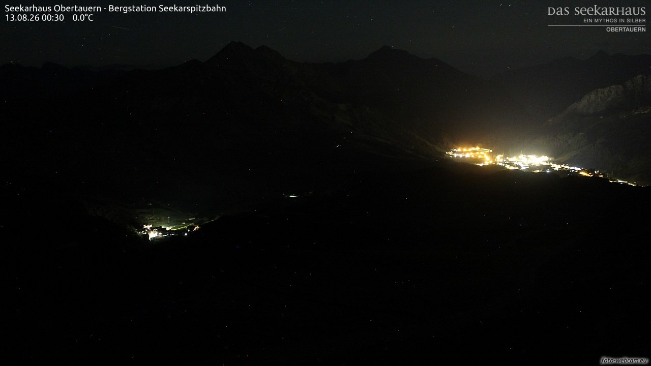 Archiv Foto Webcam Obertauern: Seekarspitz top station