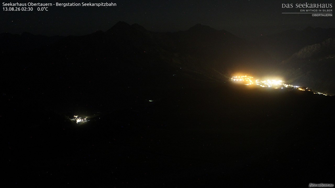 Archiv Foto Webcam Obertauern: Seekarspitz top station