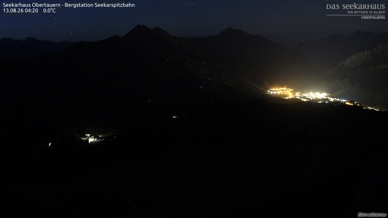 Archiv Foto Webcam Obertauern: Seekarspitz top station