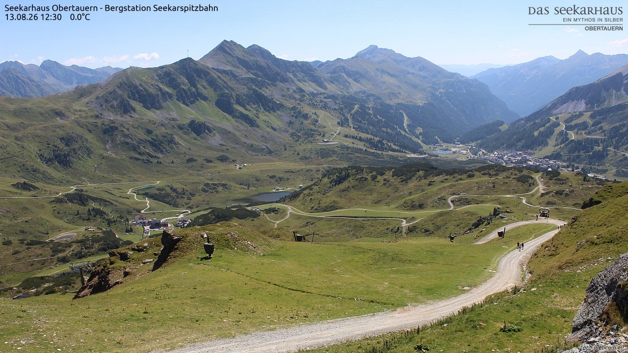 Archiv Foto Webcam Obertauern: Seekarspitz top station