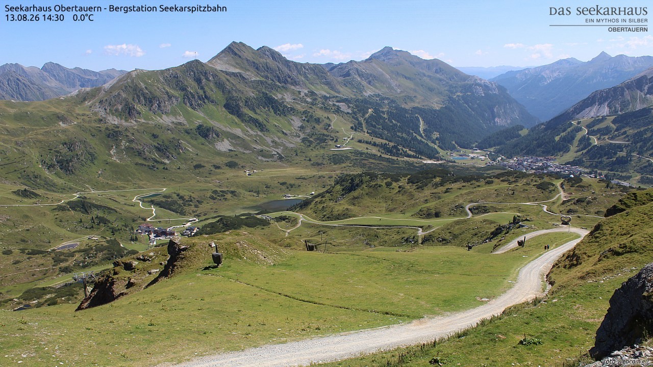 Archiv Foto Webcam Obertauern: Seekarspitz top station