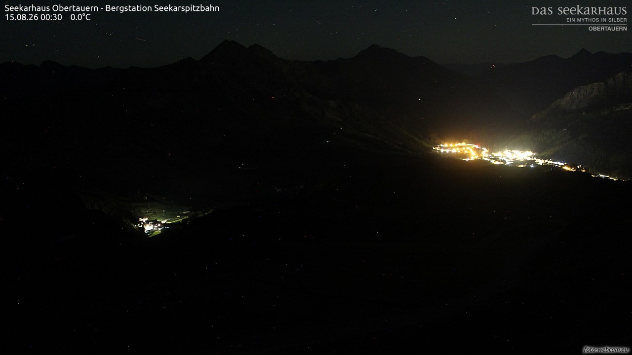 Archiv Foto Webcam Obertauern: Seekarspitz top station