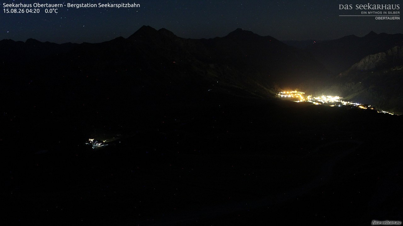 Archiv Foto Webcam Obertauern: Seekarspitz top station