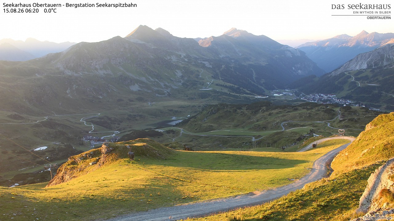 Archiv Foto Webcam Obertauern: Seekarspitz top station