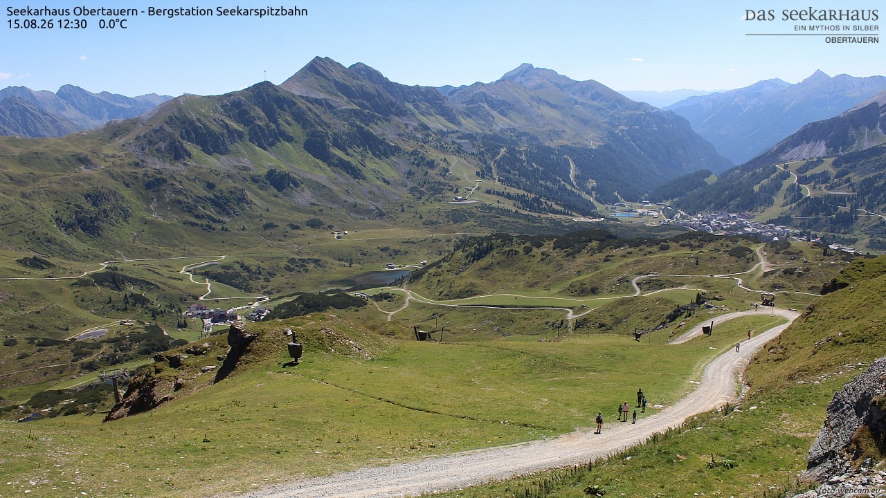 Archiv Foto Webcam Obertauern: Seekarspitz top station