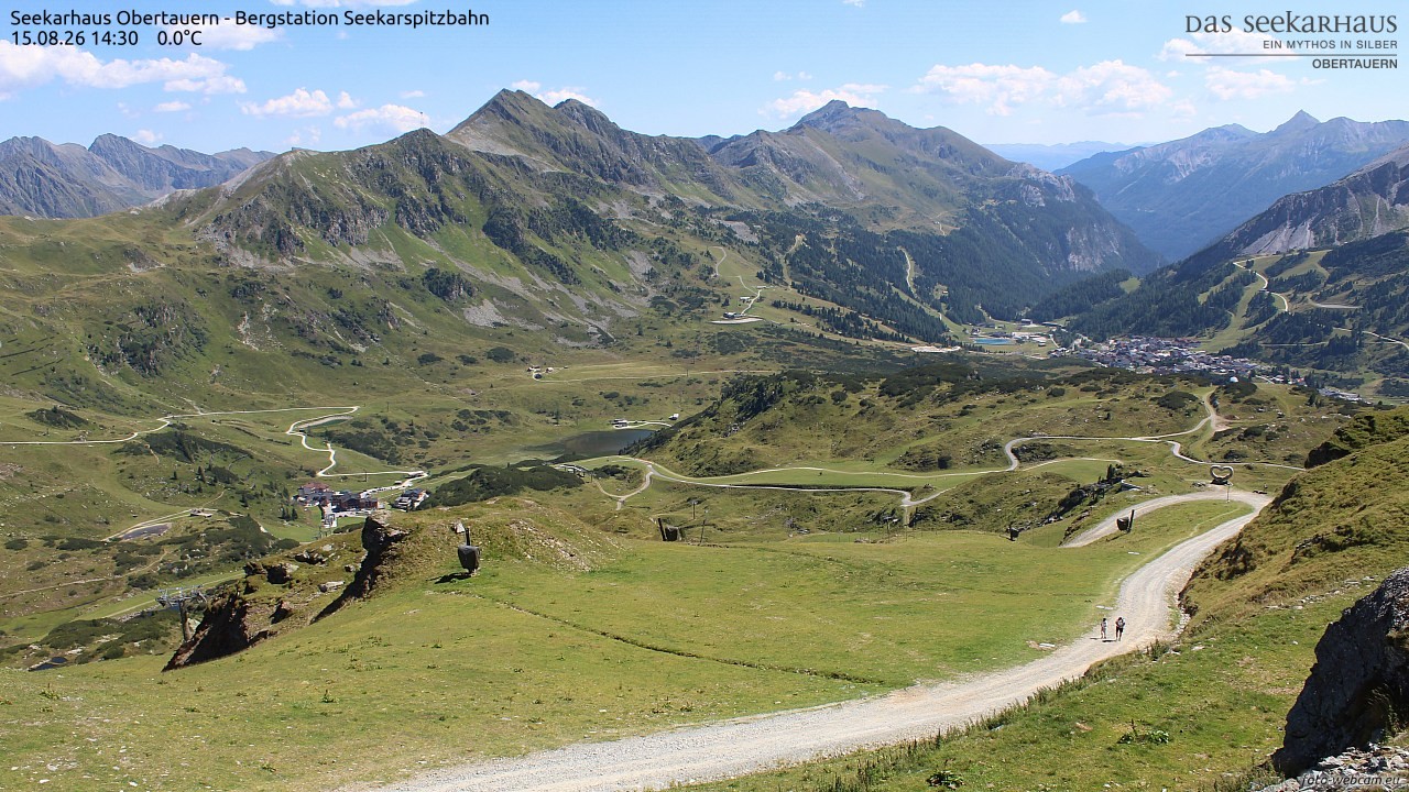 Archiv Foto Webcam Obertauern: Seekarspitz top station