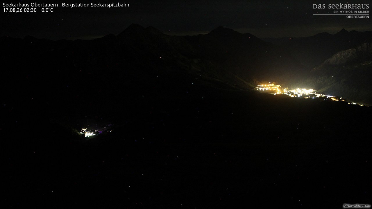 Archiv Foto Webcam Obertauern: Seekarspitz top station