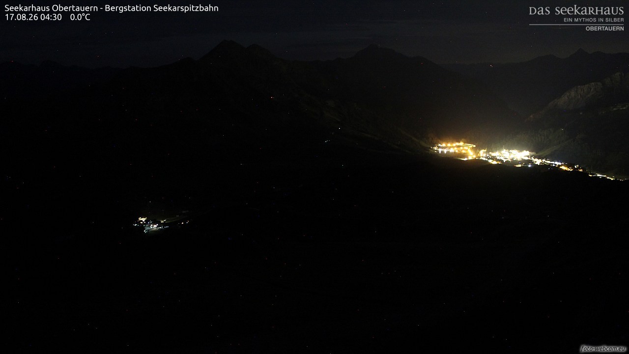 Archiv Foto Webcam Obertauern: Seekarspitz top station