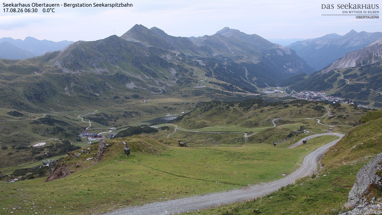 Archiv Foto Webcam Obertauern: Seekarspitz top station