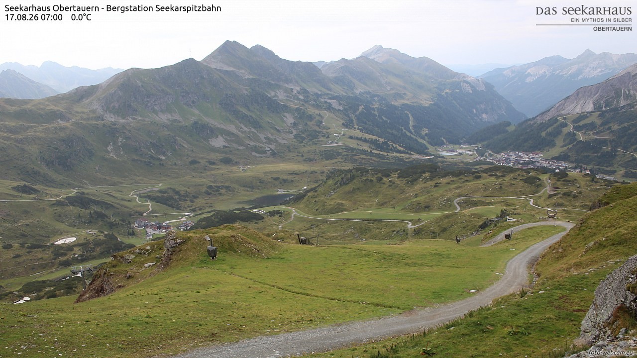 Archiv Foto Webcam Obertauern: Seekarspitz top station