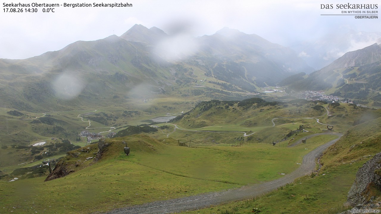 Archiv Foto Webcam Obertauern: Seekarspitz top station