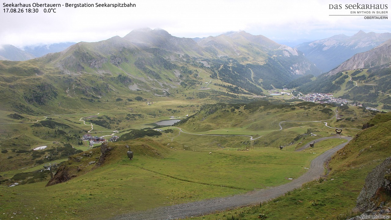 Archiv Foto Webcam Obertauern: Seekarspitz top station