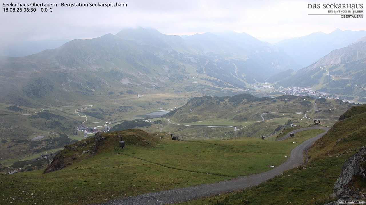 Archiv Foto Webcam Obertauern: Seekarspitz top station