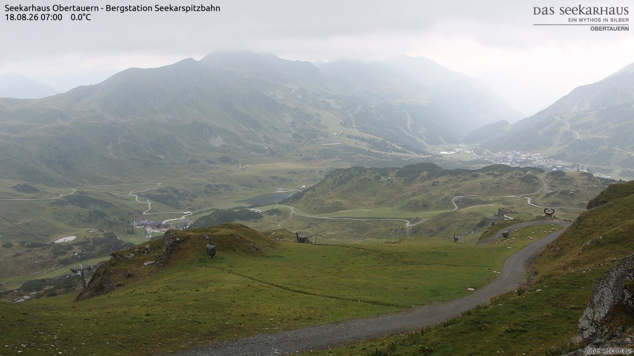 Archiv Foto Webcam Obertauern: Seekarspitz top station