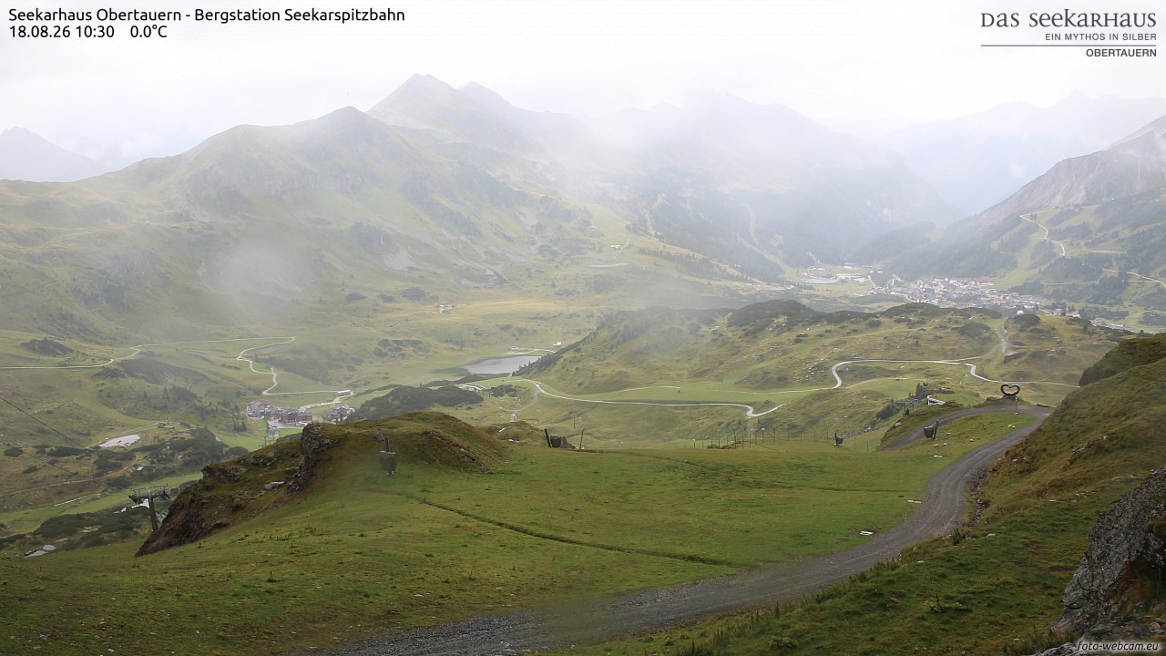 Archiv Foto Webcam Obertauern: Seekarspitz top station