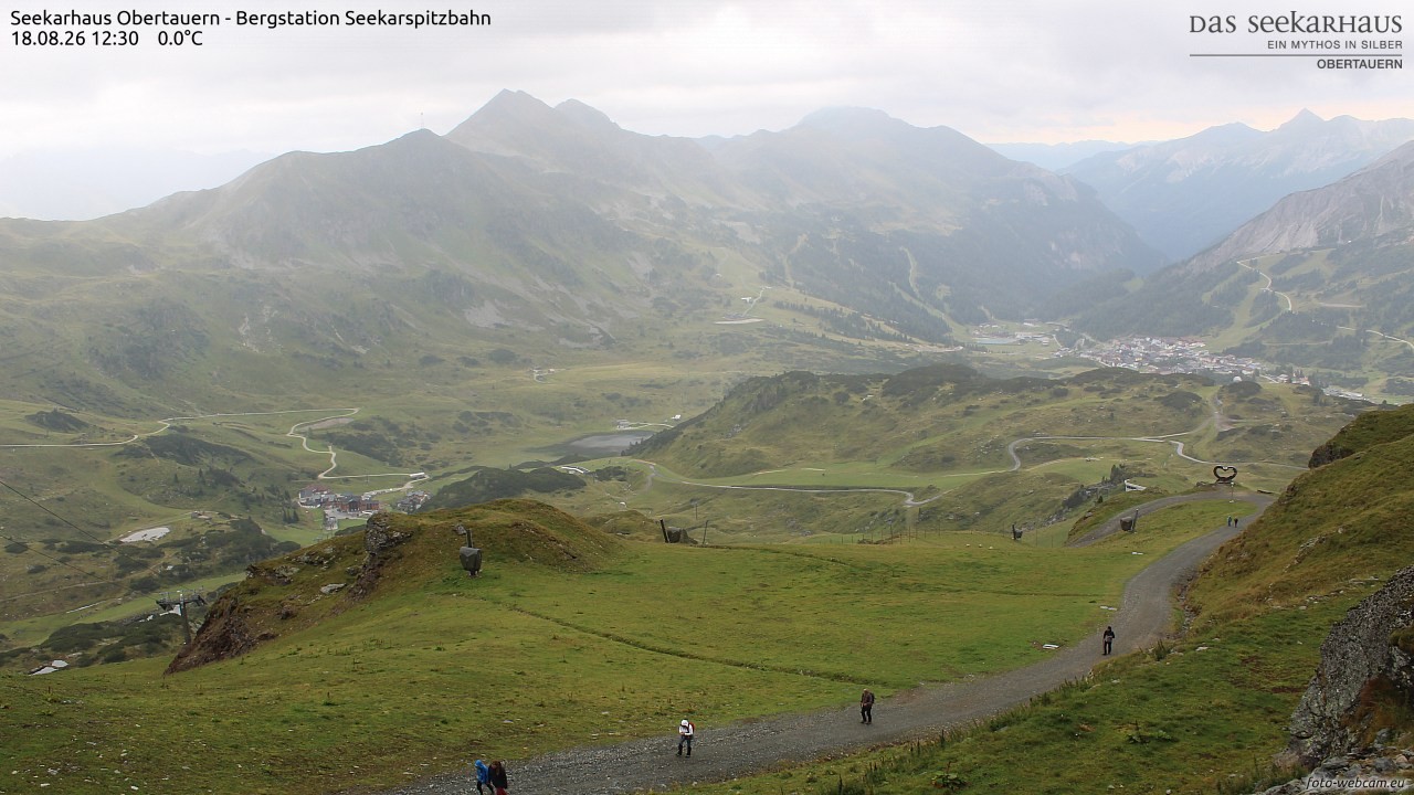Archiv Foto Webcam Obertauern: Seekarspitz top station