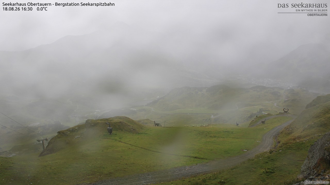Archiv Foto Webcam Obertauern: Seekarspitz top station