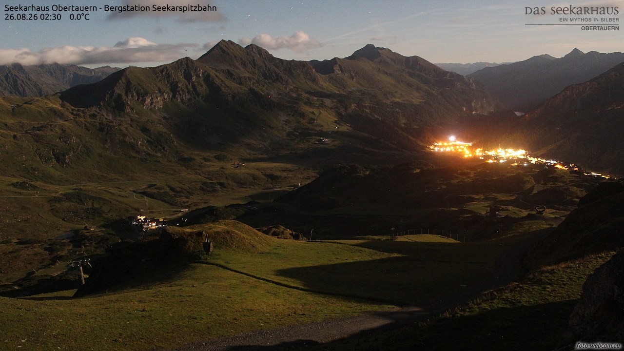 Archived image Webcam View Seekarspitz top station
