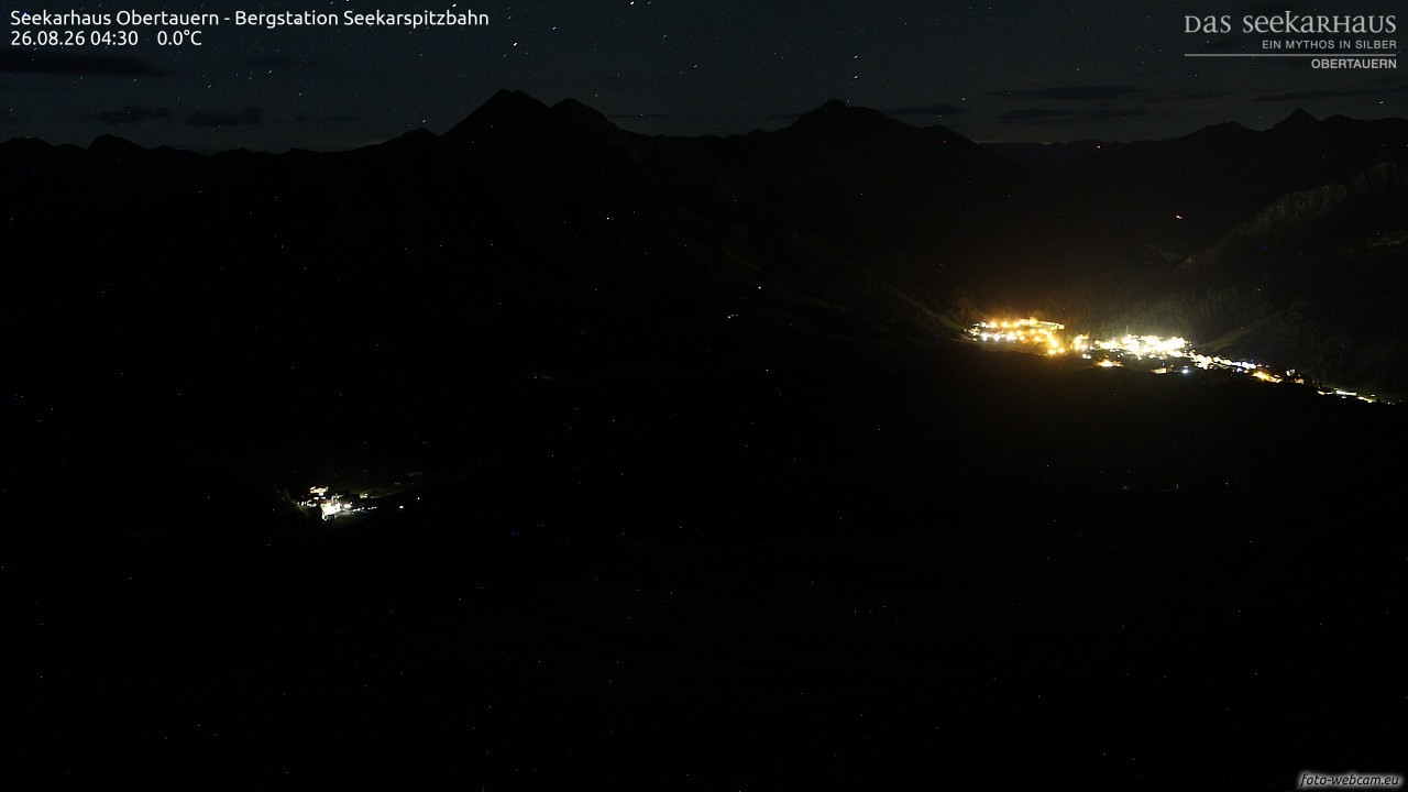 Archived image Webcam View Seekarspitz top station