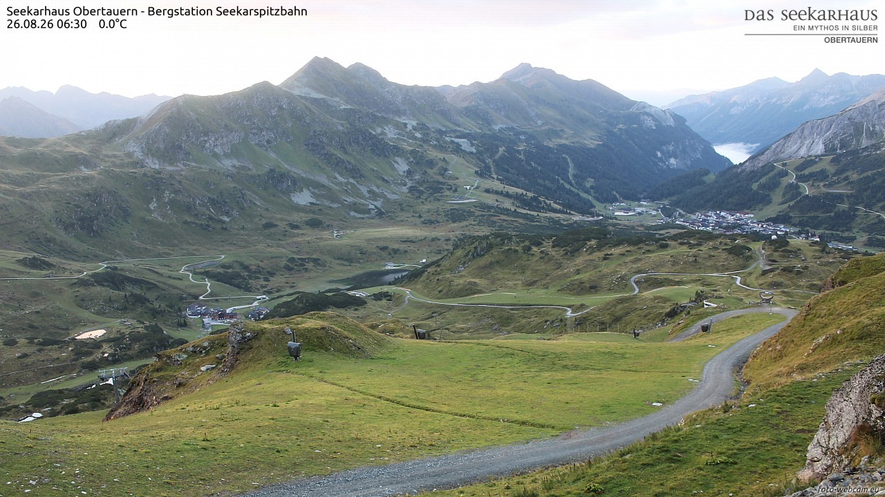 Archived image Webcam View Seekarspitz top station
