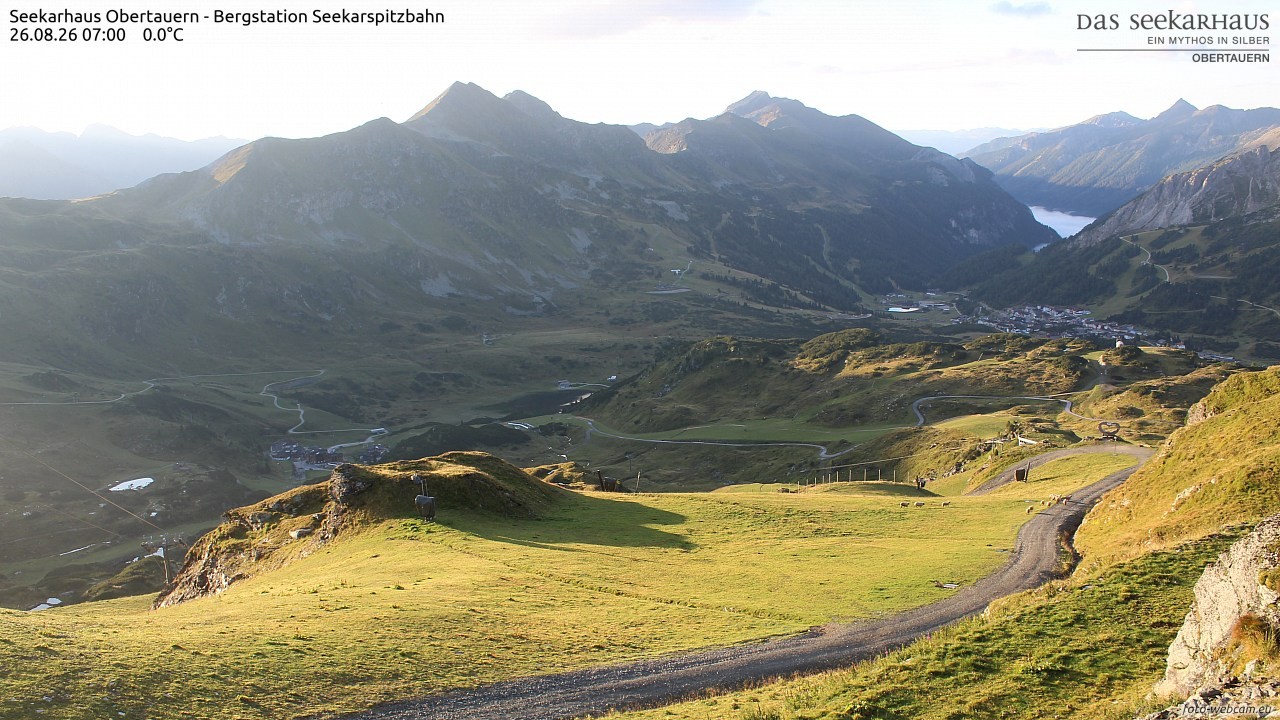 Archived image Webcam View Seekarspitz top station