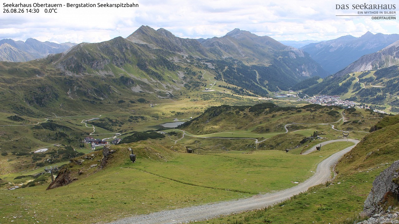 Archived image Webcam View Seekarspitz top station