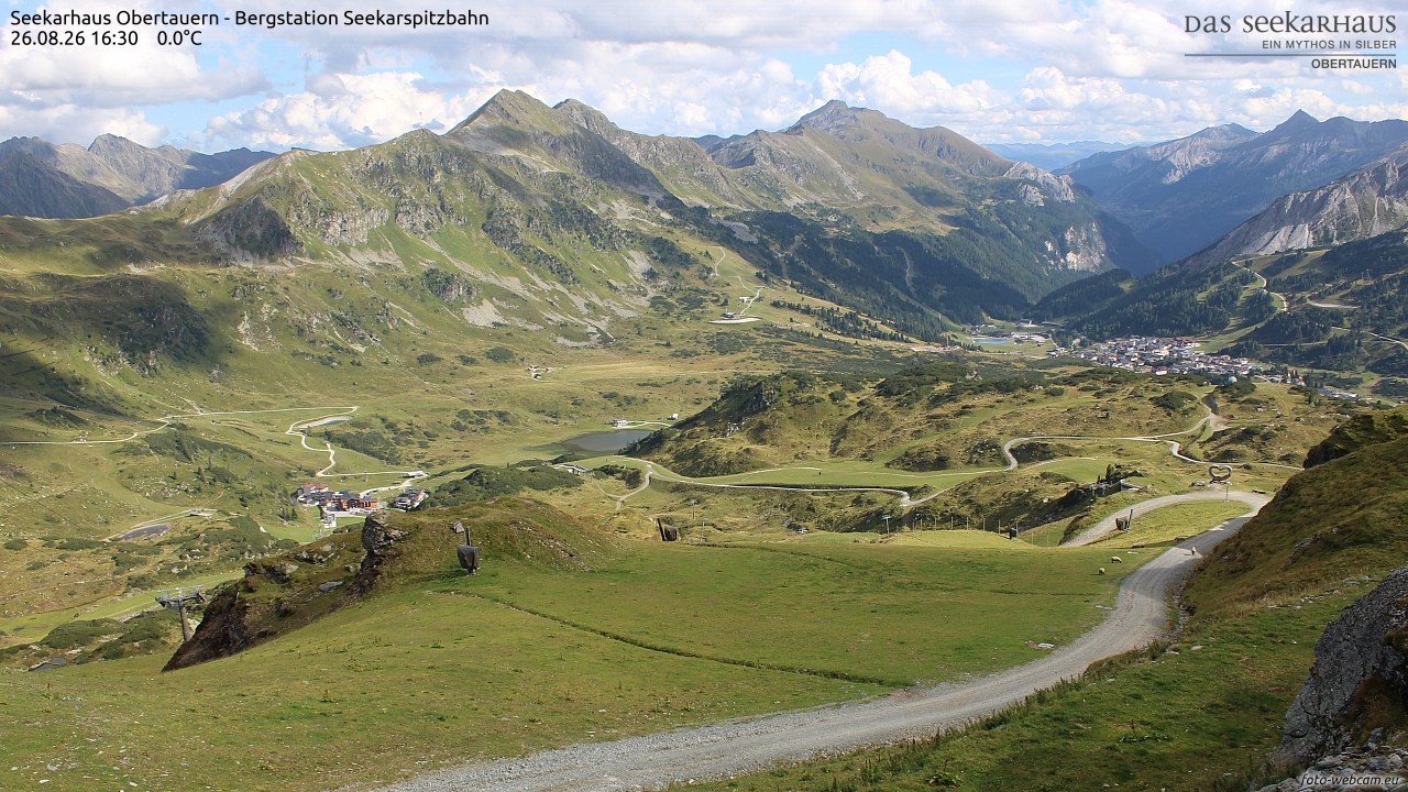 Archived image Webcam View Seekarspitz top station