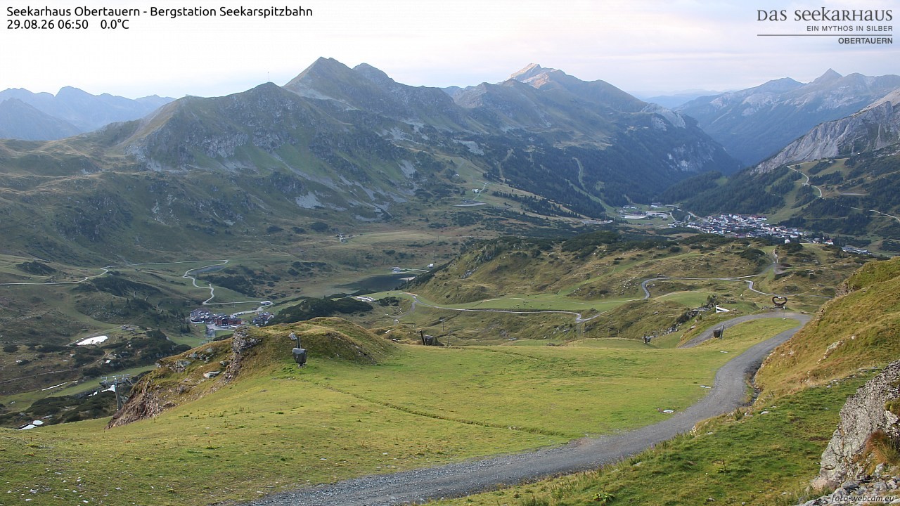 Archived image Webcam View Seekarspitz top station