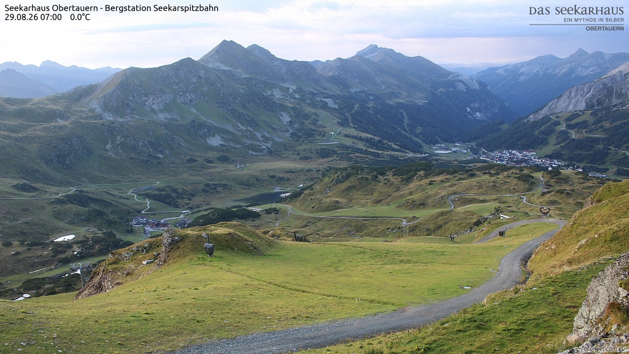 Archived image Webcam View Seekarspitz top station