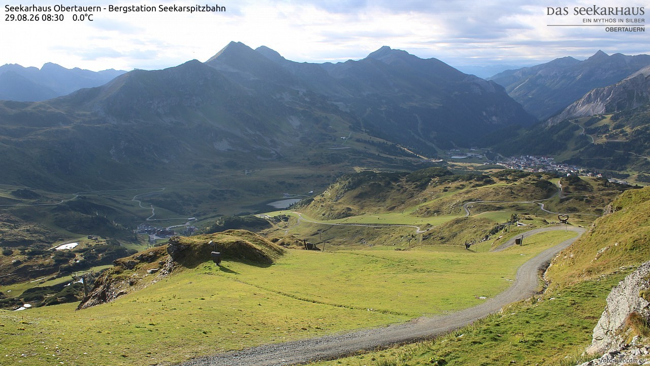 Archived image Webcam View Seekarspitz top station
