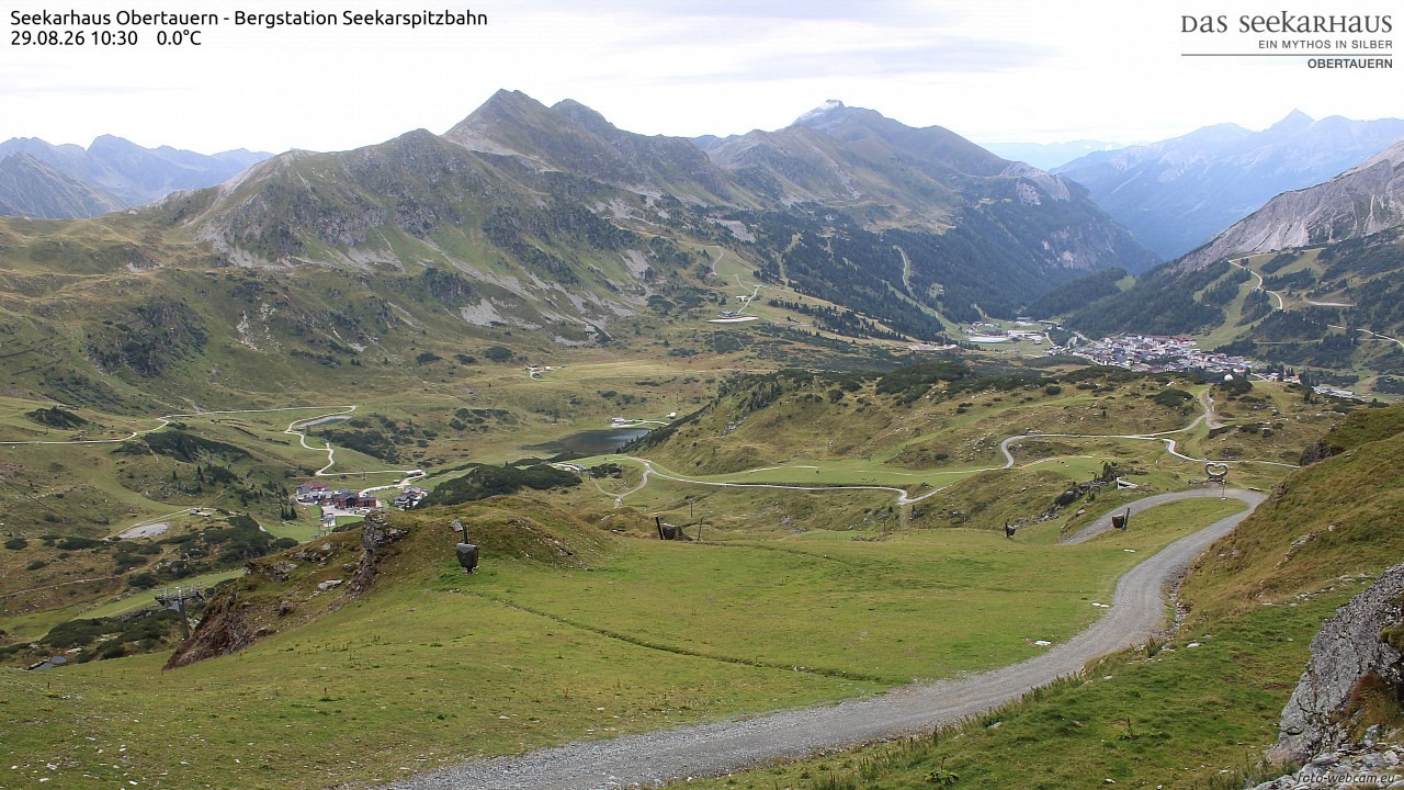 Archived image Webcam View Seekarspitz top station