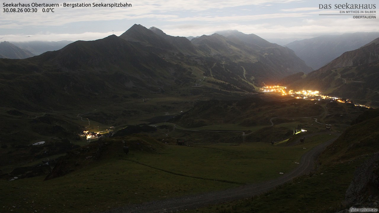 Archived image Webcam View Seekarspitz top station