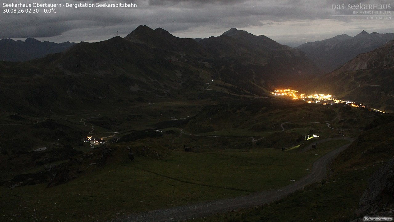 Archived image Webcam View Seekarspitz top station